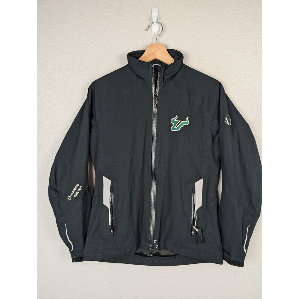 South Florida Bulls Jacket Womens Small Black‎ NCAA Sunice Hurricane GORE-TEX